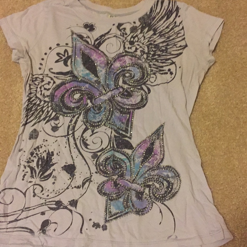 Colorful graphic tee